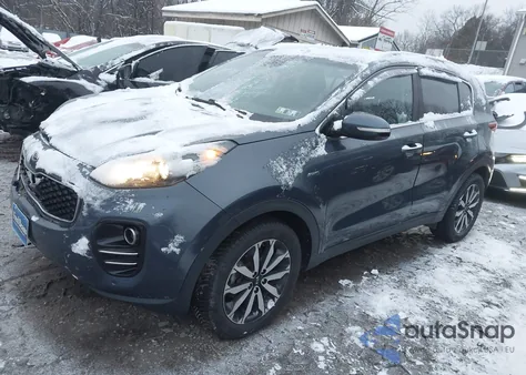 2017 Kia Sportage Ex from USA, damaged, VIN KNDPNCAC1H7153564